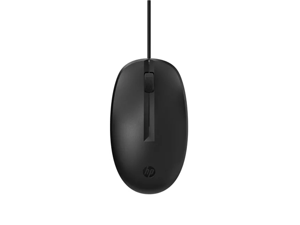 Muis HP 128 laser bedraad zwart